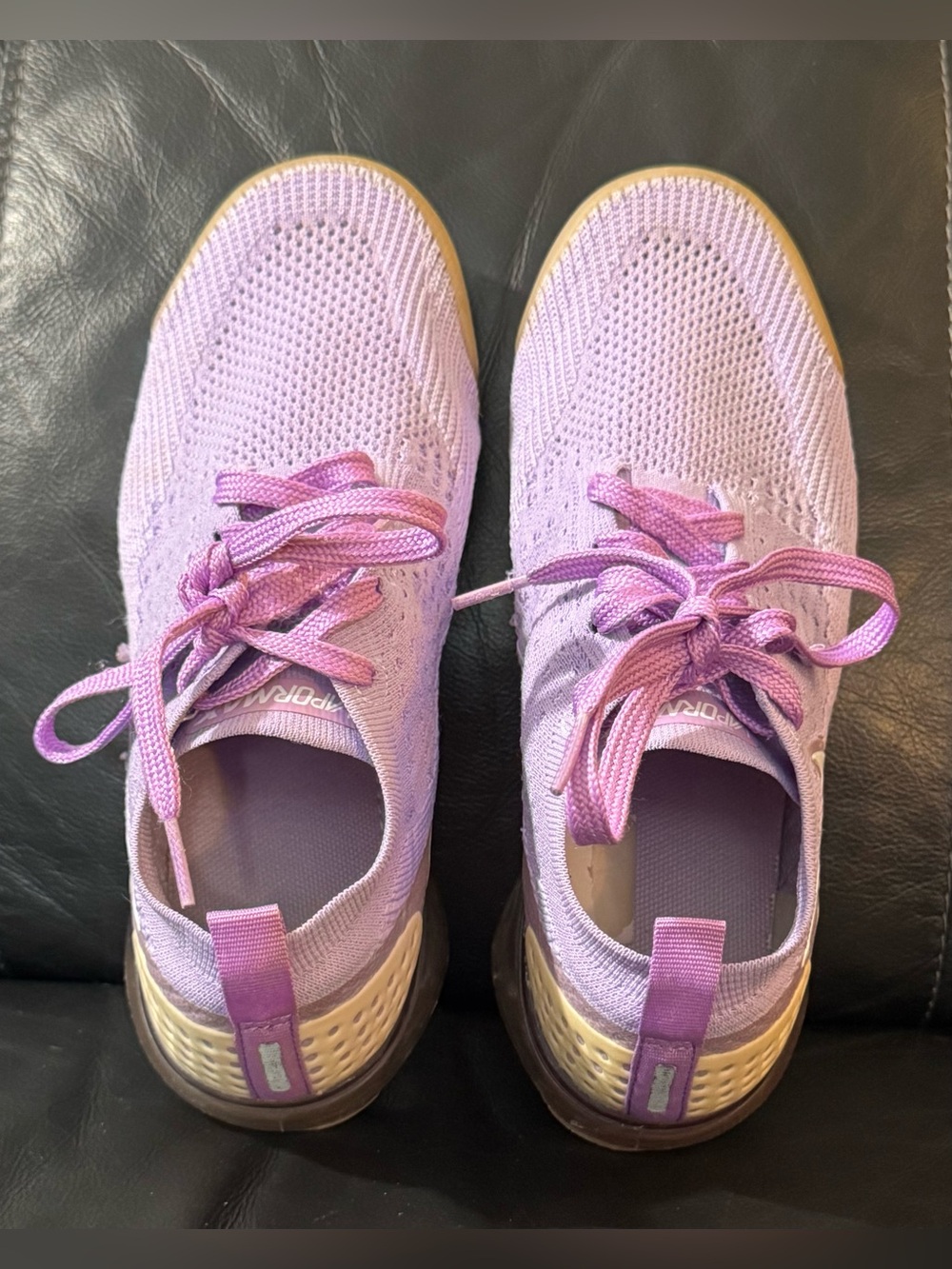 Nike Air VaporMax Flyknit 2 Lilac Women's Sneakers Size 8